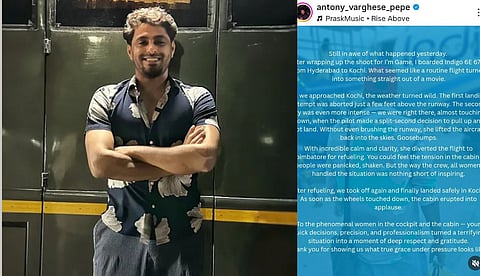 Actor Antony Peppe