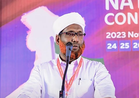 SYS general secretary Rahmathullah Saquafi Elamaram