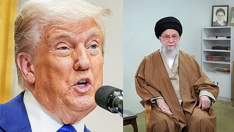 Donald Trump  says that he saved  Iran's Supreme Leader Ayatollah Ali Khamenei from death