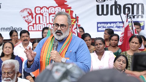 ബിജെപി സംസ്ഥാന അധ്യക്ഷന്‍ രാജീവ് ചന്ദ്രശേഖർ
