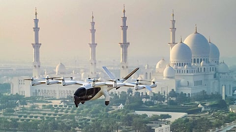 Abu Dhabi announces first successful flying taxi test flight