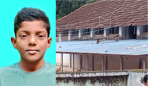 മരിച്ച വിദ്യാർഥി മിഥുൻ, തേവലക്കര ബോയ്സ് സ്കൂൾ