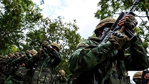 Thai soldiers