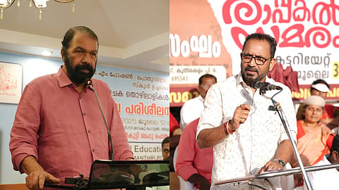 വി ശിവന്‍കുട്ടി, കെ. സുരേന്ദ്രന്‍