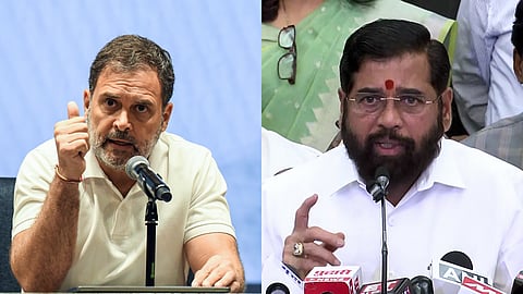 രാഹുല്‍ ഗാന്ധിയെ വിമർശിച്ച് ഏക്നാഥ് ഷിന്‍ഡെ
