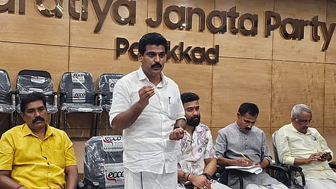 ബിജെപി സംസ്ഥാന വൈസ് പ്രസിഡൻറ് കെ.കെ. അനീഷ് കുമാർ
