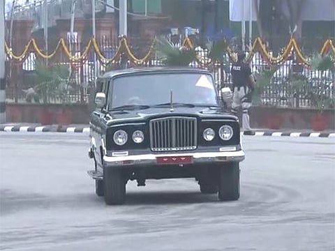 ചെങ്കോട്ടയിലെത്തിയ ജീപ്പ് വാഗണർ