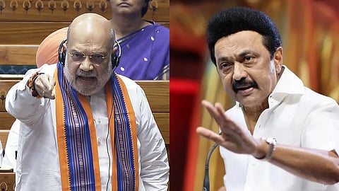 അമിത് ഷാ, എം.കെ. സ്റ്റാലിന്‍