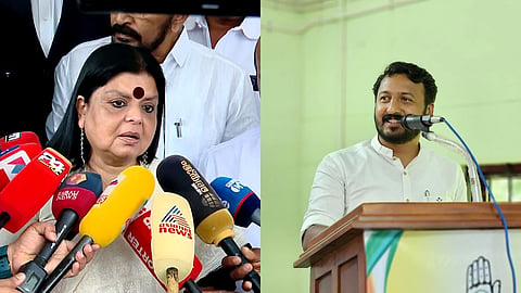 ദീപാദാസ് മുന്‍‌ഷി, രാഹുല്‍ മാങ്കൂട്ടത്തില്‍