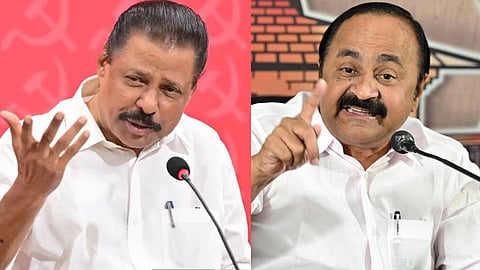 "ബോംബുകൾ വീണുകൊണ്ടിരിക്കുന്നത് കോൺഗ്രസിൽ, സിപിഐഎമ്മിന് ഒരു ഭയവുമില്ല"; വി.ഡി. സതീശന് എം.വി. ഗോവിന്ദൻ്റെ മറുപടി