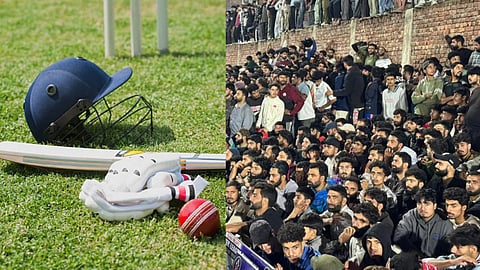 Pulwama Hosts 1st Ever Day Night Cricket Match; Hundreds Attend