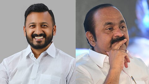 Rahul mamkoottathil, VD Satheesan