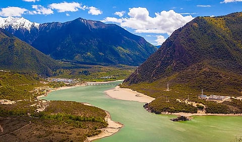 Brahmaputra river