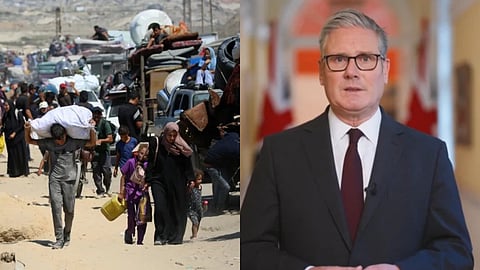Prime Minister Keir Starmer has announced the UK's recognition of a Palestinian state