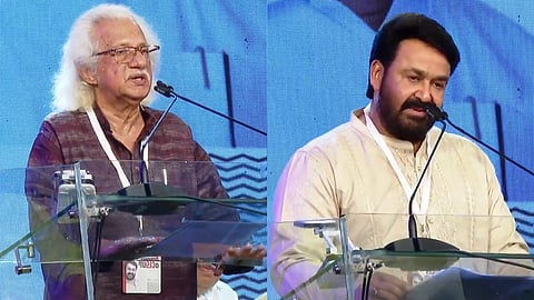 'ലാല്‍ സലാം' വേദിയില്‍ അടൂർ ഗോപാലകൃഷ്ണന്‍, മോഹന്‍ലാല്‍