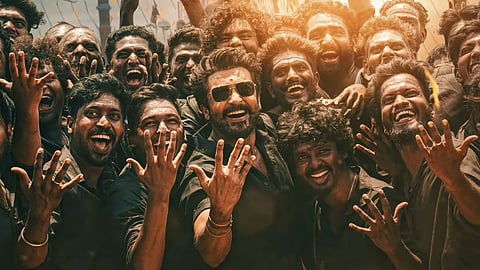 കറുപ്പ് എന്ന ചിത്രത്തിലെ 'ഗോഡ് മോഡ്' എന്ന ഗാനത്തില്‍ സൂര്യ 