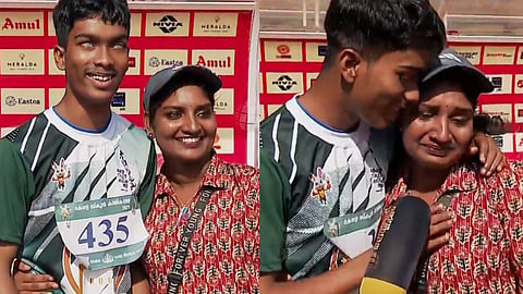 Muhammed Rifine and Midhila Teacher in Kerala Inclusive sports 2025