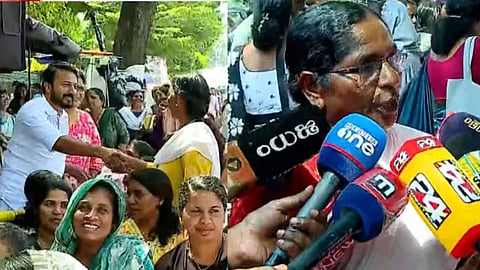 രാഹുല്‍ മാങ്കൂട്ടത്തില്‍ വന്നത് ക്ഷണിച്ചിട്ട് തന്നെ, ആരോപണ വിധേയനാണോ എന്നത് ഞങ്ങളുടെ വിഷയമല്ല: ആശ സമരനേതൃത്വം