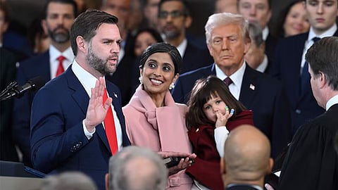 J.D. Vance about wife Usha