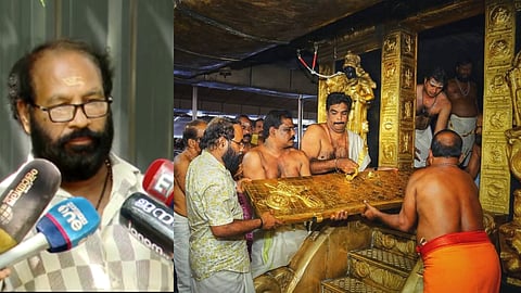 "പഴയ വാതിലിൽ കേടുപാടുണ്ട് എന്ന് പറഞ്ഞ് വിളിച്ചത് പോറ്റി, ആ വാതിലിന് എന്ത് സംഭവിച്ചെന്ന് ഇപ്പോൾ സംശയമുണ്ട്": ശിൽപ്പി എളവള്ളൂർ നന്ദൻ