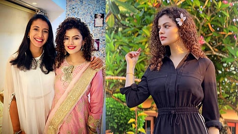 സ്മൃതി മന്ദാനയ്ക്കൊപ്പം പലക് മുച്ചൽ 