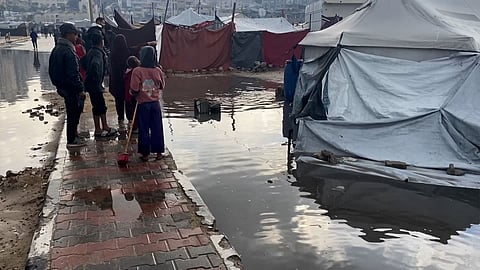 Gaza rainfall