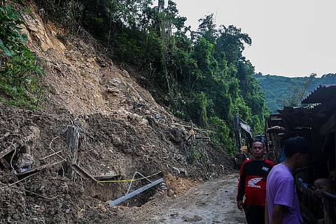 Land slide in Vietnam