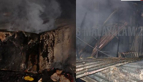 കൊല്ലത്ത് ഗ്യാസ് സിലിണ്ടര്‍ പൊട്ടിത്തെറിച്ച് അപകടം; നാല് വീടുകള്‍ കത്തി നശിച്ചു 
