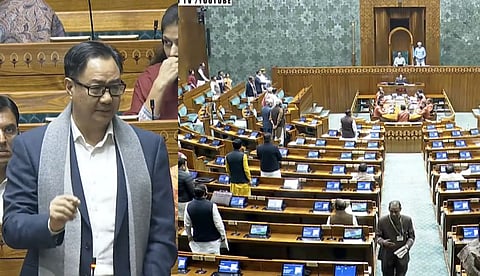 "മരണത്തിന് ജയ് വിളിക്കുന്നവരായി കോണ്‍ഗ്രസ് മാറി"; മോദി ഖബര്‍ മുദ്രാവാക്യത്തില്‍ പാര്‍ലമെന്റില്‍ ഭരണ-പ്രതിപക്ഷ വാക്‌പോര്