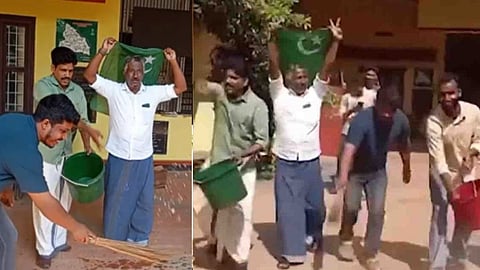 'ജാതി അധിക്ഷേപമല്ല, 'പച്ച' വെള്ളം തളിച്ച് അഴിമതി മുക്തമാക്കിയത്'; ചങ്ങരോത്ത് പഞ്ചായത്ത് ഓഫീസില്‍ ചാണക വെള്ളം തളിച്ചതില്‍ മലക്കം മറിഞ്ഞ് ലീഗ് 