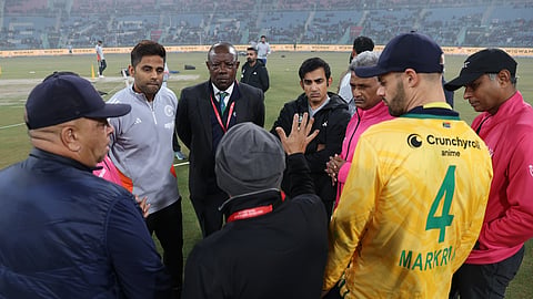 india vs south africa fog