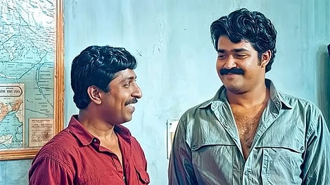 'നാടോടിക്കാറ്റ്' സിനിമയിൽ മോഹൻലാലും ശ്രീനിവാസനും