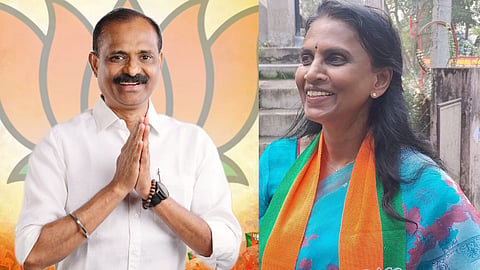 വി.വി. രാജേഷ്,  ആർ. ശ്രീലേഖ