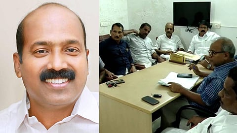 ജോസഫ് ടാജറ്റ്, മുസ്ലീം ലീഗ് യോഗത്തിൽ നിന്നും