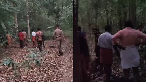 കൊട്ടിയൂരിൽ കഴുത്ത് അറുക്കാന്‍ ശ്രമിച്ച യുവാവ് വനത്തിനുള്ളിലേക്ക് ഓടി; തെരച്ചിൽ നാളെ തുടരും