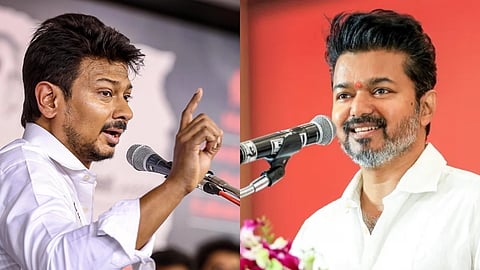 തമിഴ്‌നാട്ടിൽ പോരാട്ടം ഡിഎംകെയും എഐഎഡിഎംകെയും തമ്മിൽ; വിജയ്‌യുടെ അവകാശവാദം തള്ളി ഉദയനിധി