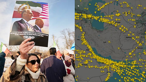 Iran airspace closed