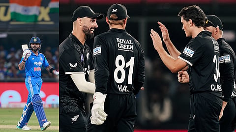 India lost odi series against New Zealand