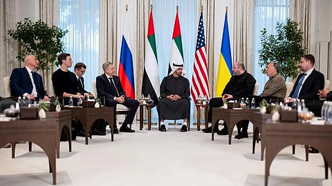 RUSSIA UKRAINE PEACE TALKS 