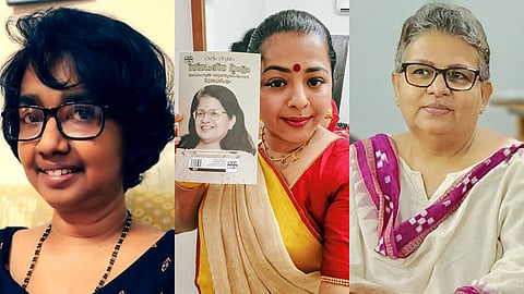 "പുസ്തകം മുന്നോട്ടുവയ്ക്കുന്നത് ഒരു രാഷ്‌ട്രീയം"; 'എംറ്റി സ്പേസ്: ബാഷ്പീകൃതയുടെ ആറാം വിരൽ' രചയിതാക്കൾക്ക് പിന്തുണയുമായി ഇന്ദു മേനോൻ