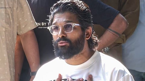 തെലുങ്ക് നടൻ അല്ലു അർജുൻ