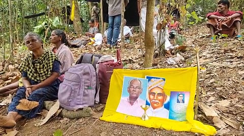 "പട്ടയം അനുവദിച്ച ഭൂമി വാസയോഗ്യമല്ല"; കലഞ്ഞൂരിൽ ചെങ്ങറ മോഡൽ സമരം