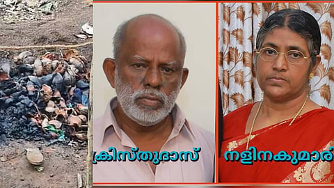 നളിനകുമാരിക്ക് പിന്നാലെ ക്രിസ്തുദാസും; നെയ്യാറ്റിന്‍കരയില്‍ ചിതയൊരുക്കി ജീവനൊടുക്കിയ വീട്ടമ്മയുടെ ഭർത്താവും മരിച്ചു