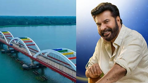 "ഇതാണ് യഥാർഥ വികസനം, അക്കരെയായിരുന്ന അരൂക്കുറ്റിയും വടുതലയും പെരുമ്പളവുമൊക്കെ ഇപ്പോൾ ഒരു നാടായി"; പെരുമ്പളം പാലം ഉദ്ഘാടനത്തിന് ആശംസയുമായി  മമ്മൂട്ടി