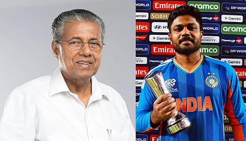 രാജ്യത്തിന്റെ അഭിമാനം, വിസ്മയകരമായ പ്രകടനം; സഞ്ജുവിനെ ഫോണില്‍ വിളിച്ച് അഭിനന്ദനം അറിയിച്ച് മുഖ്യമന്ത്രി 