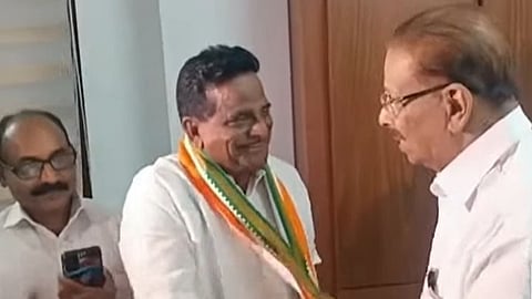 കെ. സുധാകരനെ വീട്ടിലെത്തി കണ്ട് ടി.കെ. ഗോവിന്ദൻ; പൂർണ പിന്തുണ വാഗ്ദാനം ചെയ്ത് സുധാകരൻ 