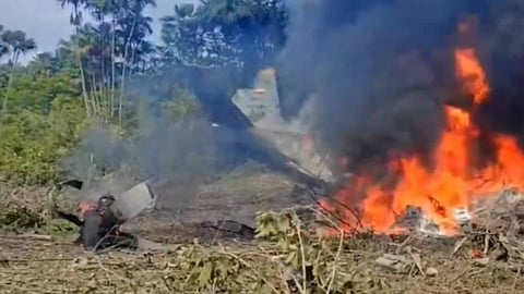 കൊളംബിയയില്‍ സൈനിക വിമാനം തകർന്ന് 90 മരണം