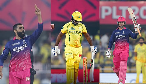 IPL 2026 | തിളക്കം മങ്ങി സഞ്ജു, ചെന്നൈക്കെതിരെ രാജസ്ഥാന് 'റോയല്‍' വിജയം 
