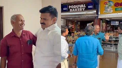 സന്ദീപ് വാര്യരെ നേരിൽ കണ്ട് ഖേദം പ്രകടിപ്പിച്ച് യുഡിഎഫ് പ്രചാരണ സംഘത്തെ തടഞ്ഞ സിഐടിയു പ്രവർത്തകൻ  
