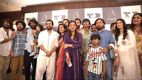 തിയേറ്റർ ഓഫ് ഡ്രീംസ് - അനന്തു എന്റര്‍ടെയ്ൻമെന്റ്സ് ചിത്രം പൂജ ചടങ്ങ്
